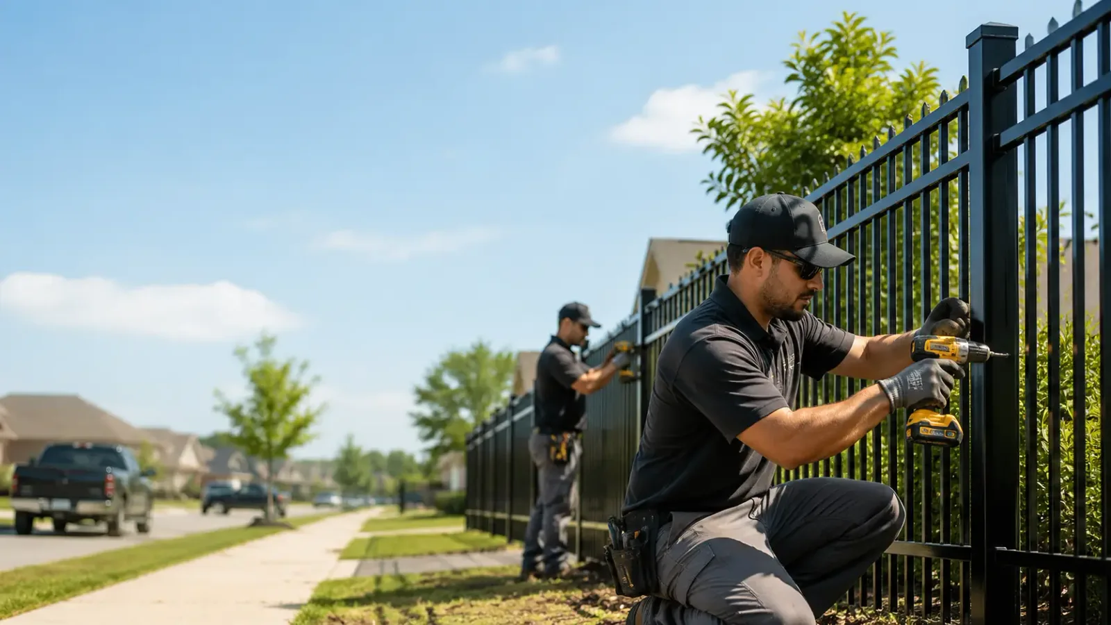 Metal Fence Installation in Bristow, VA